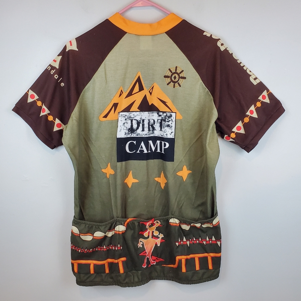 Cannondale Dirt Camp Cycling Jersey Shirt 1/4 Zip L Mens Athletic Racing USA - Picture 7 of 10